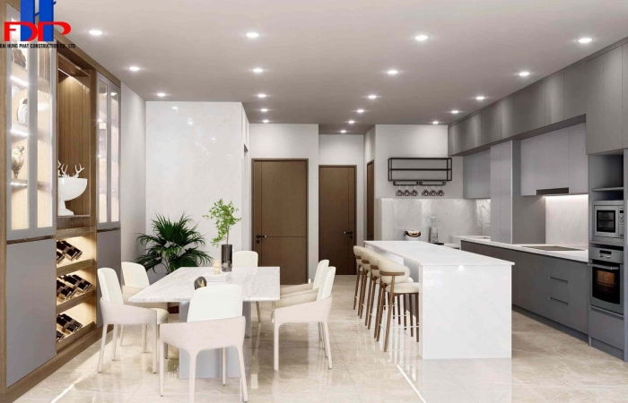 THIẾT KẾ NỘI THẤT KDT VẠN PHÚC CĂN 18 - LÔ I